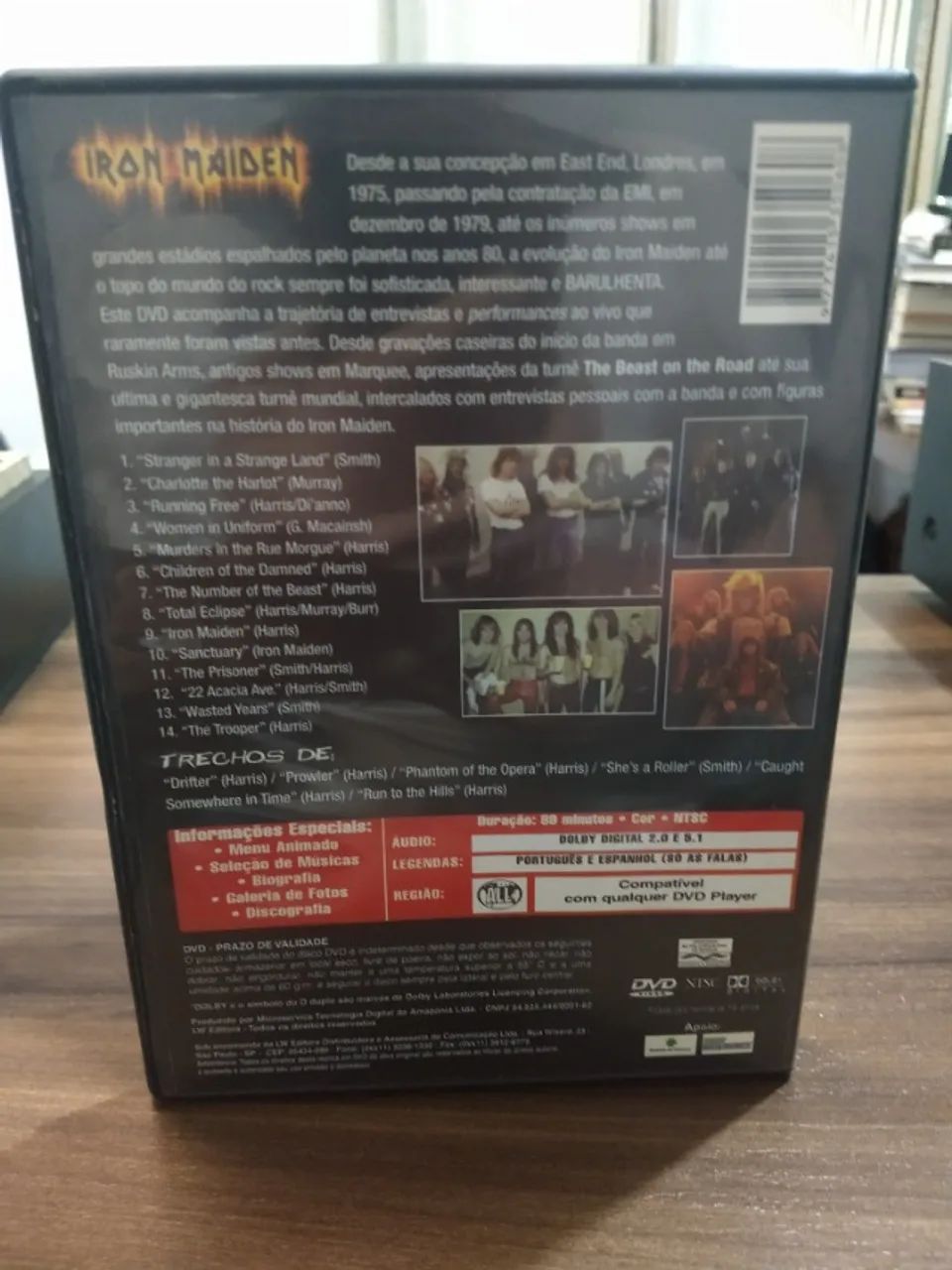 DVD Iron Maiden - 12 Wasted Years - Foto 3