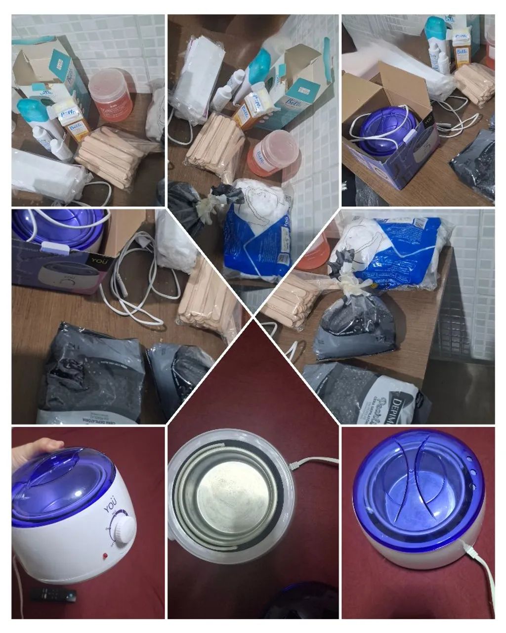 Kit depilacao