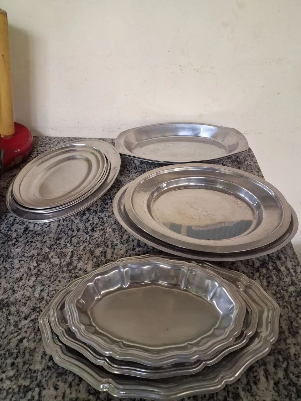 Bandejas de inox 