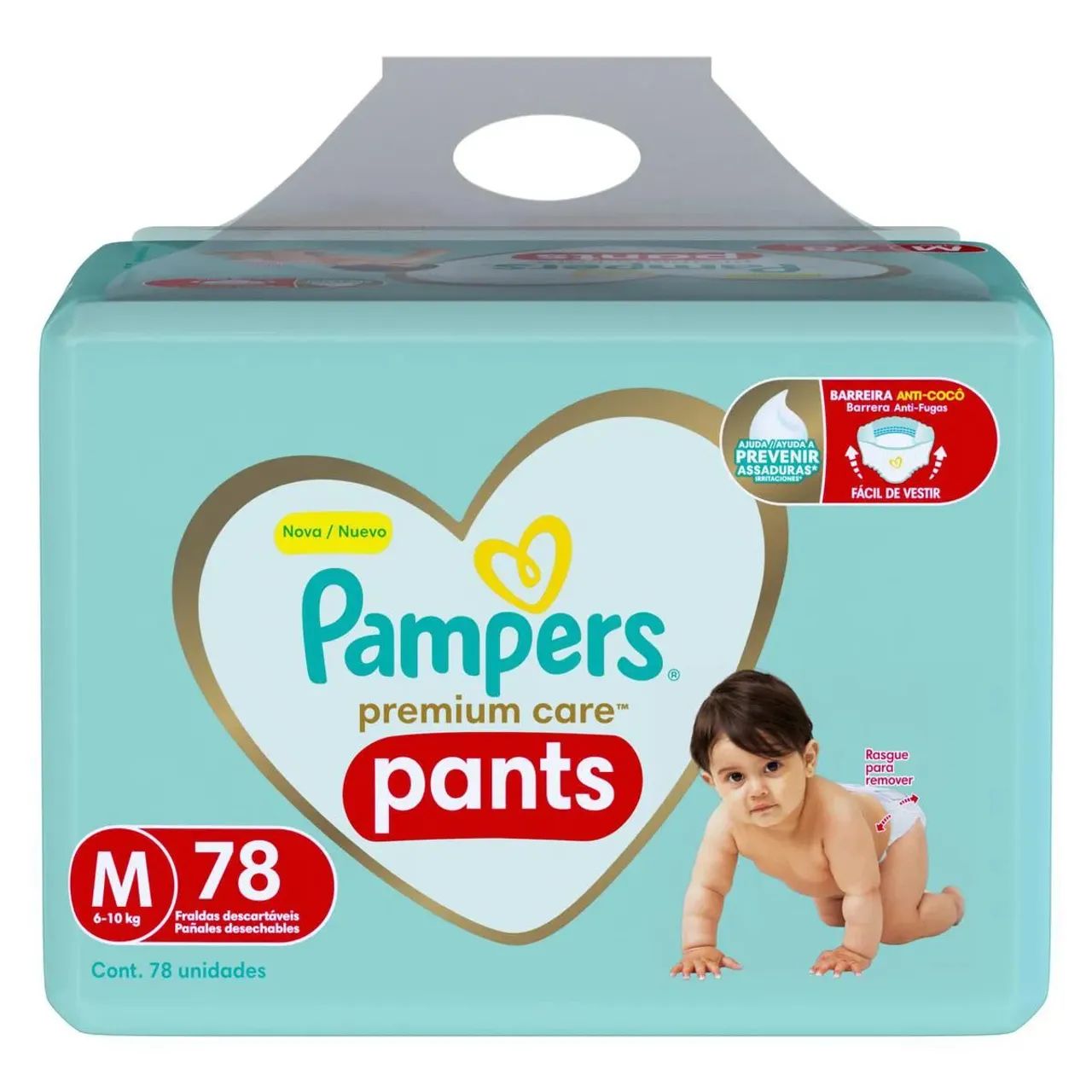 Fraldas tamanho M - Foto 2