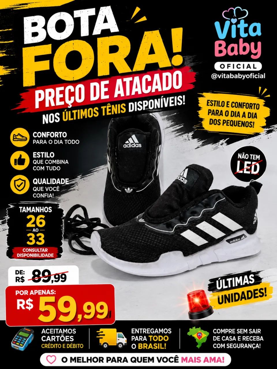 Tenis infantil com led - Foto 5
