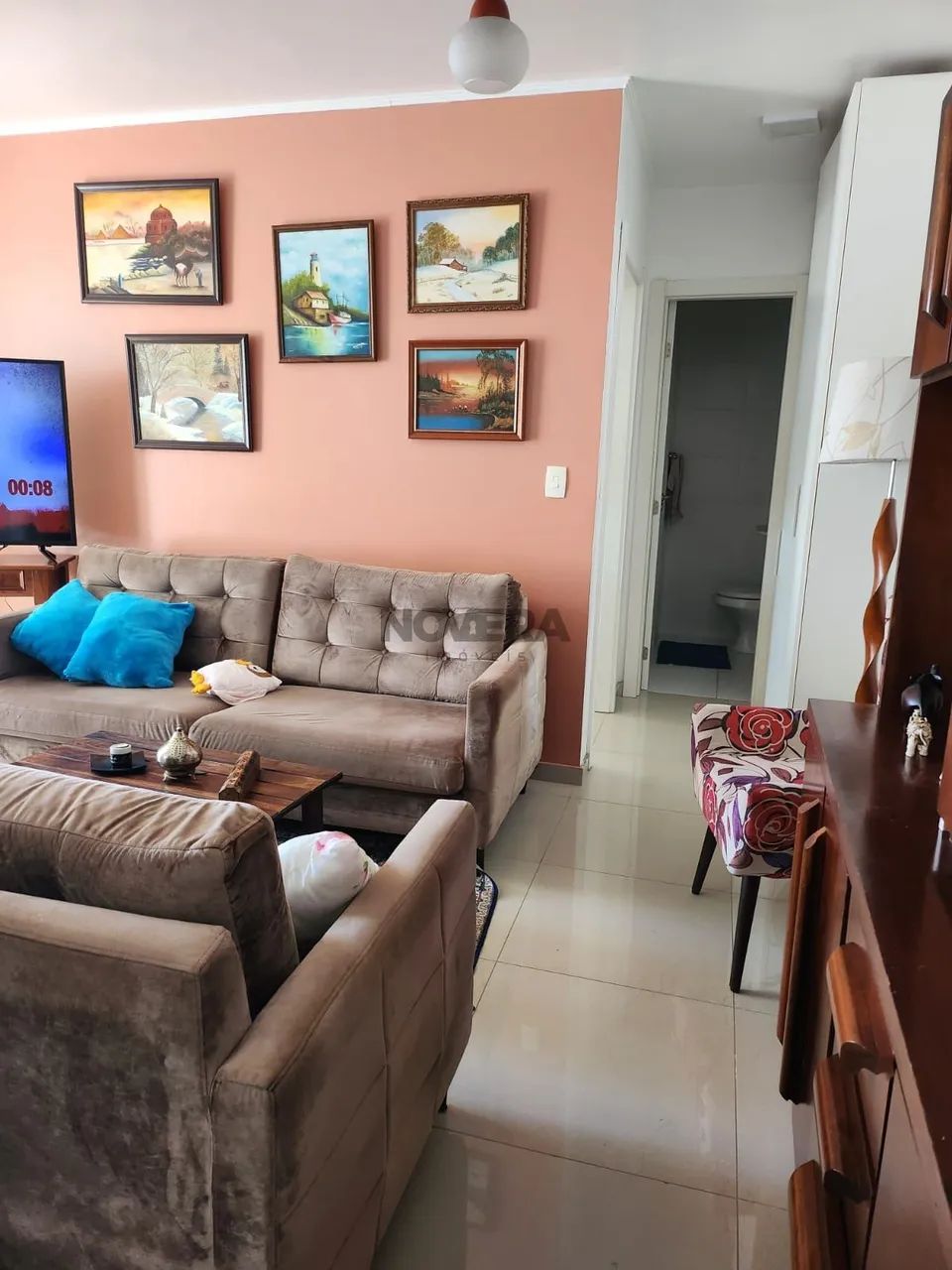 Apartamento com sacada. - Foto 3