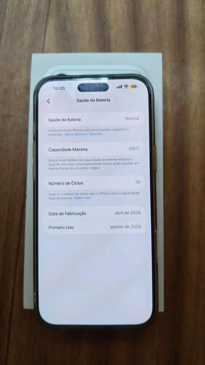 IPhone 17 Pro Max 256gb NOTA FISCAL  - Foto 5