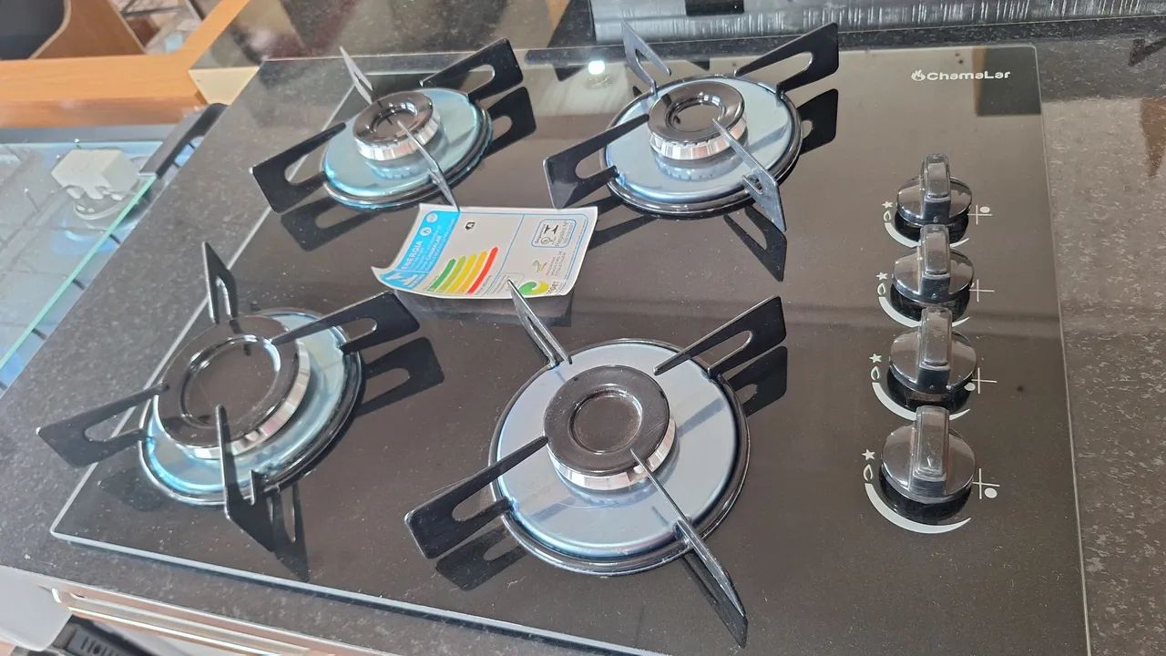 Cooktop 4 bocas novo