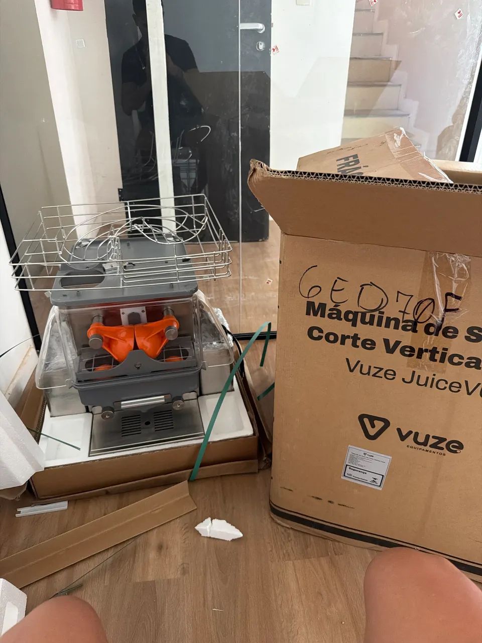 Máquina de Suco Vuze Juice V01 - NOVA (Nunca Usada)