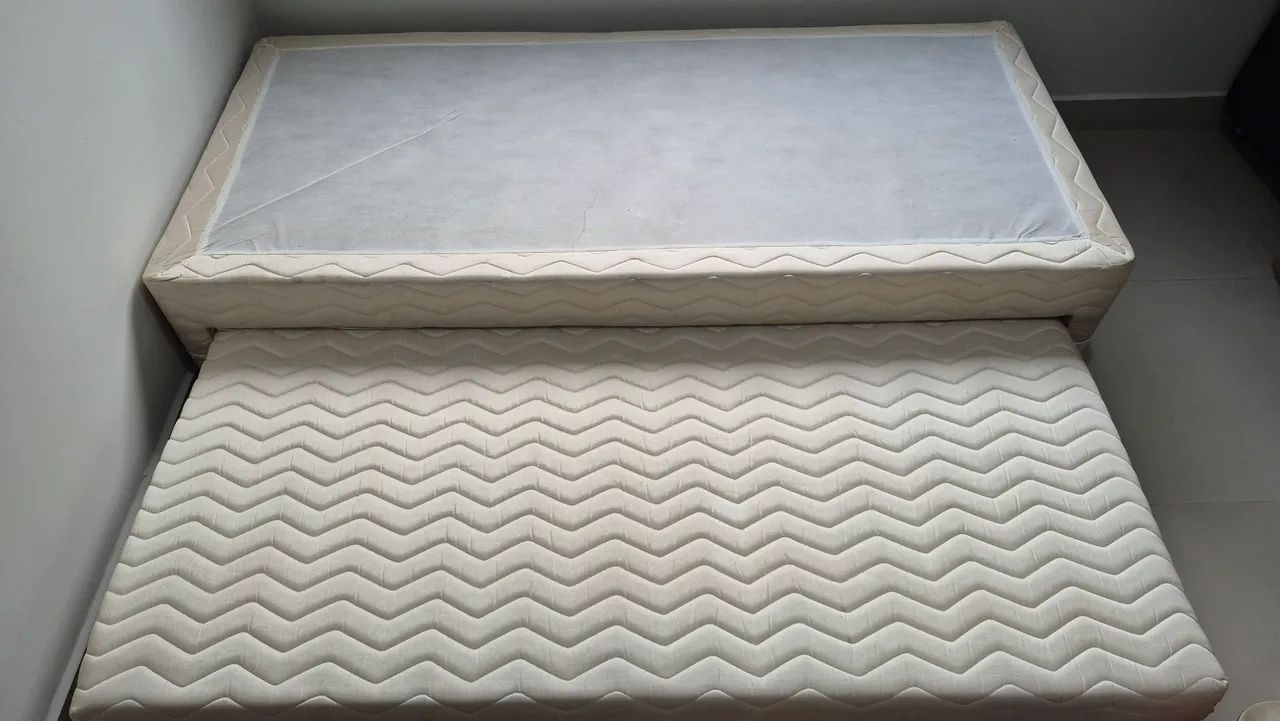 Cama box (base) solteiro com bicama - Foto 2