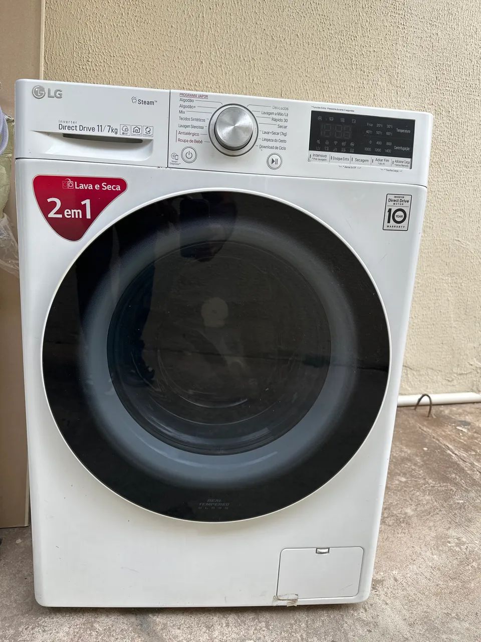 MÁQUINA DE LAVAR MIDEA 2 em1 (Lava e seca)