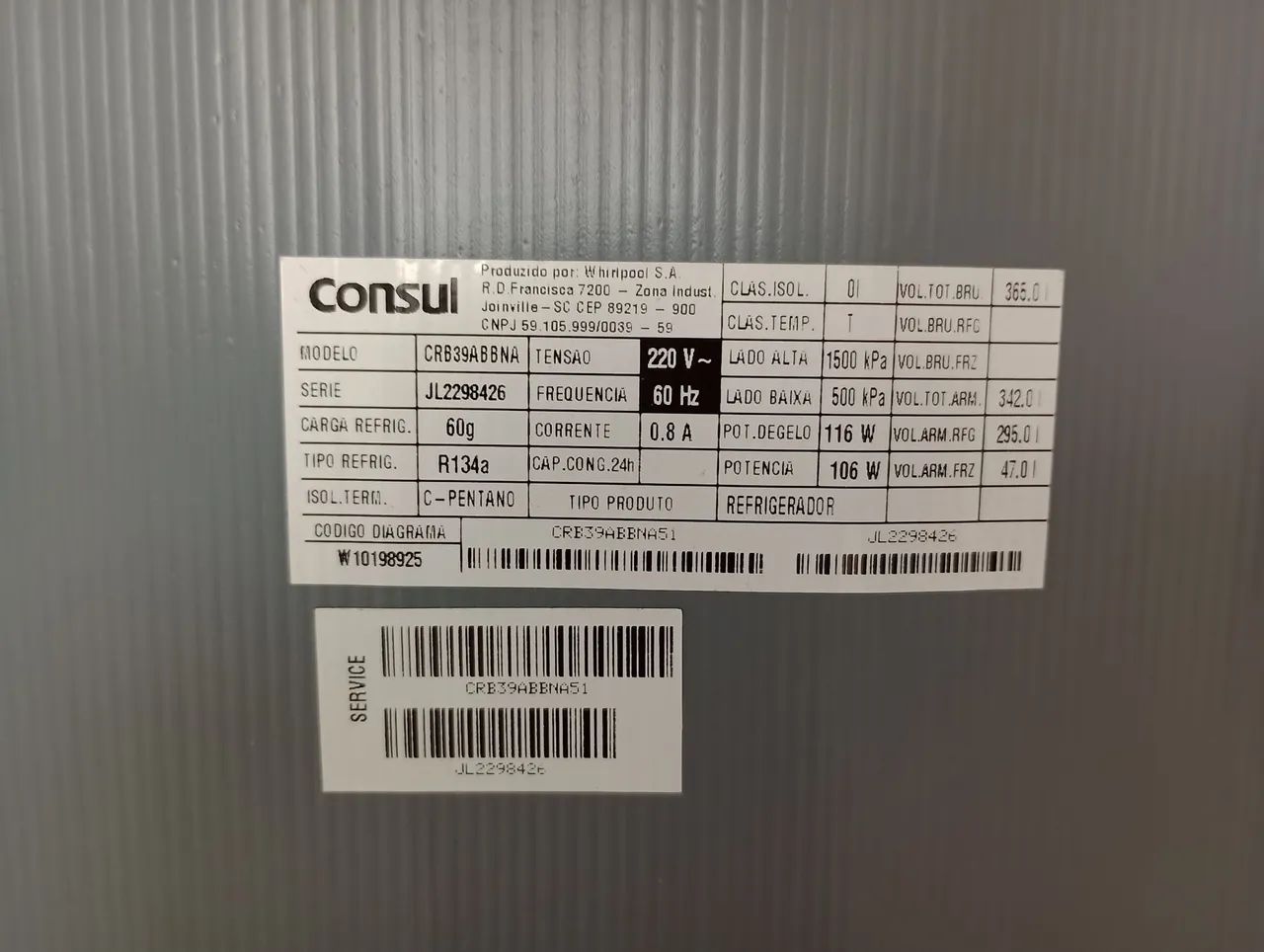 Refrigerador Consul frost free - Foto 5