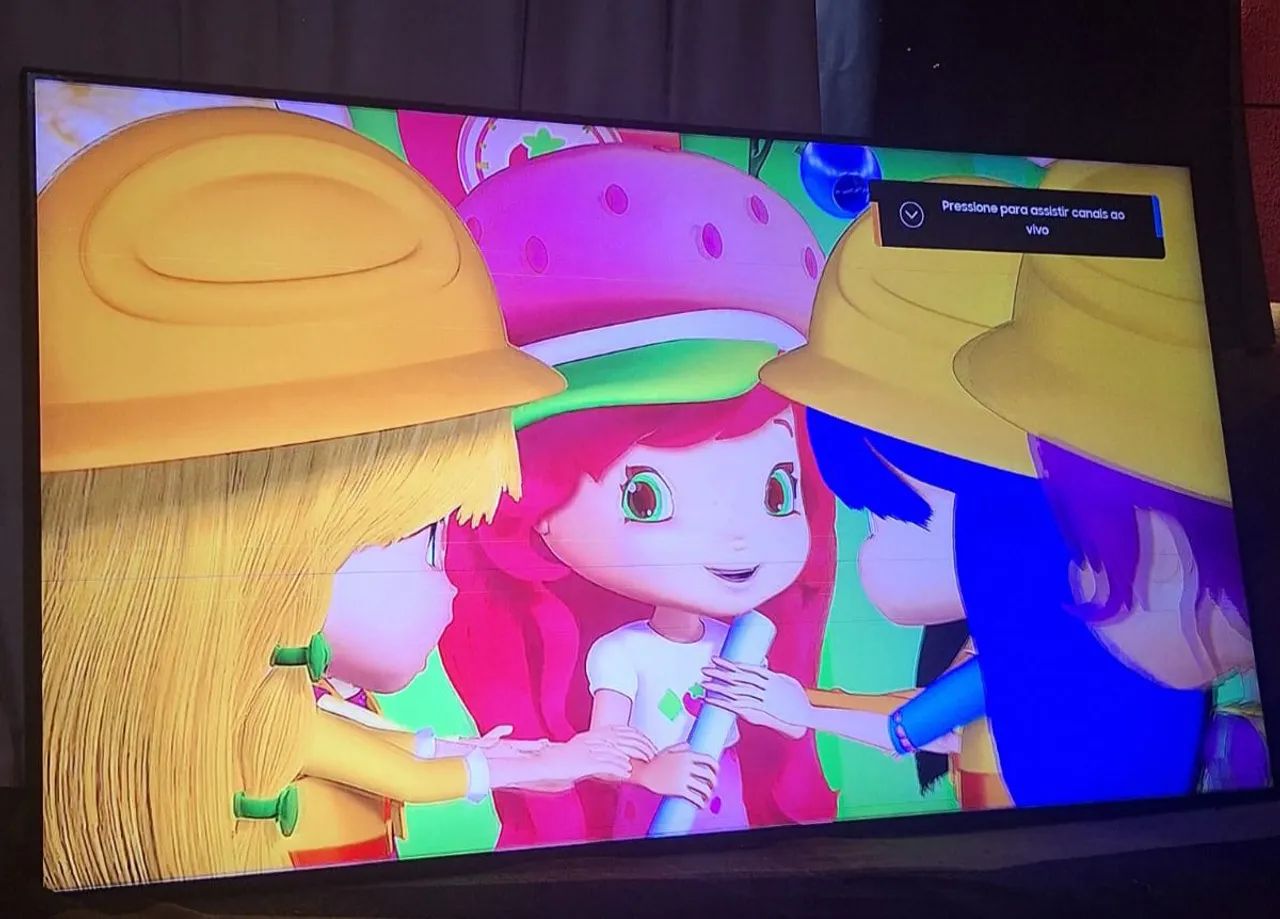 Tv tizen Samsung 4k Android 50 polegadas leia embaixo  - Foto 2