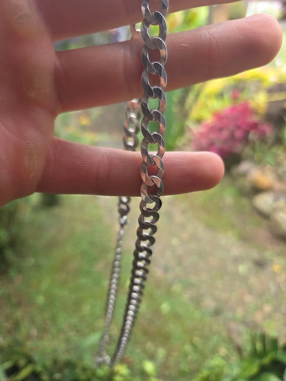 Cordão de prata 925 - Foto 2
