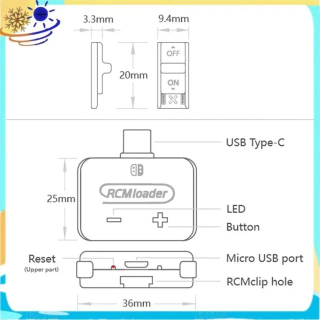 Jig Rcm Loader Nintendo Switch Atmosphere Gnx Cnx No Brasil - Foto 3