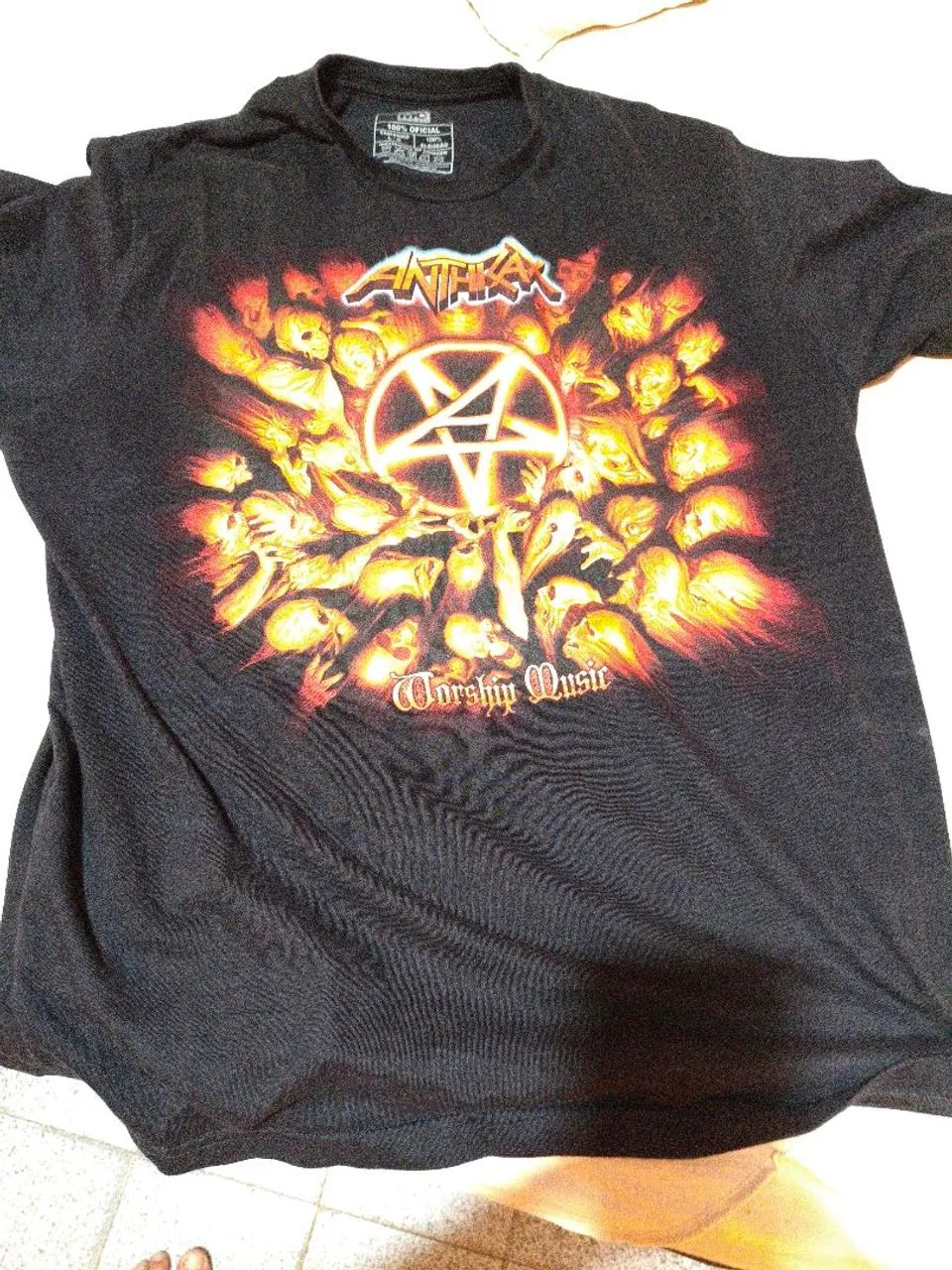 Camisa oficial Anthrax