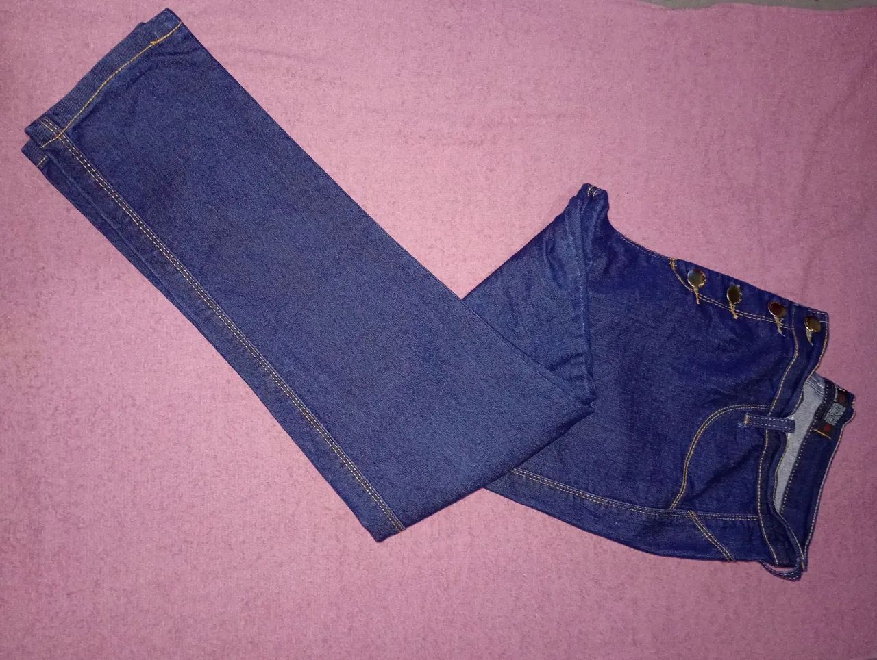 Calça Jeans feminina tamanho 46 - Foto 4