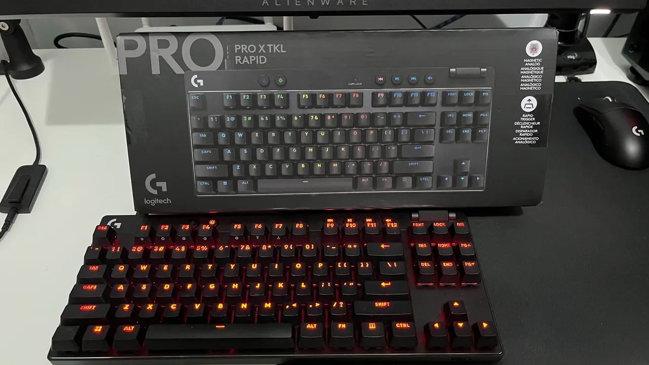 Teclado Logitech Pro X TKL Rapid (obs)