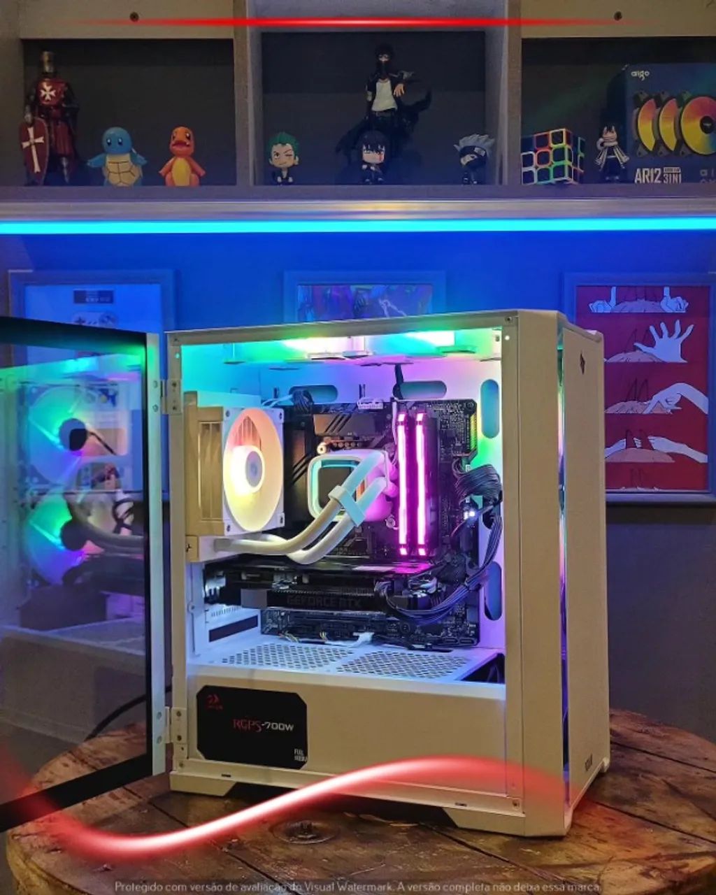 Gamer PC i5 10400F, RTX 2060 Super 8GB, 16GB RAM, SSD 512GB, Gabinete Pichau - Foto 4