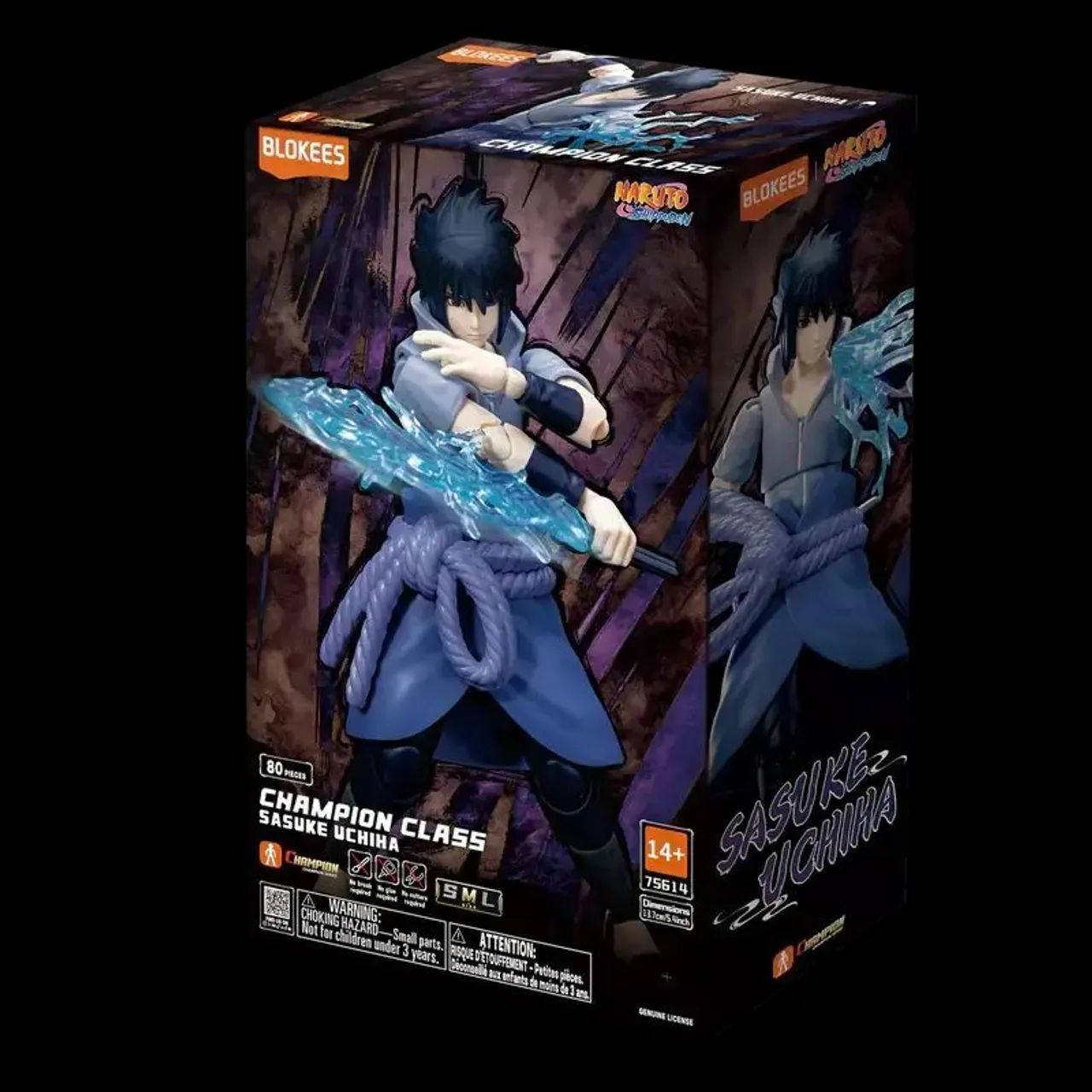 Blokees Sasuke Boneco Articulado Montável  - Foto 3