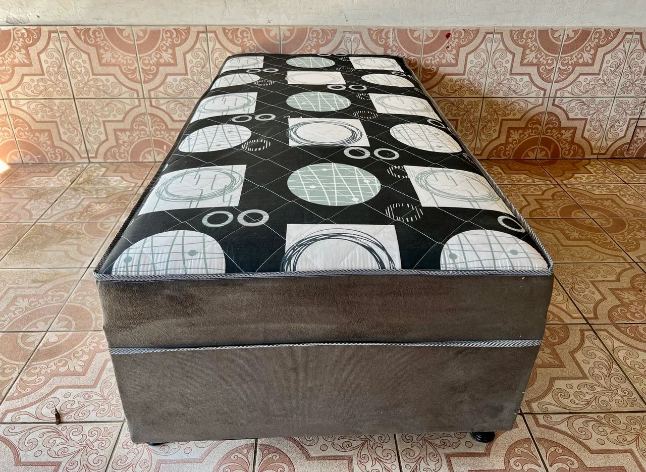 Cama Box Solteiro com Colchão de 20Cm - Conforto + Entrega Rápida  - Foto 3