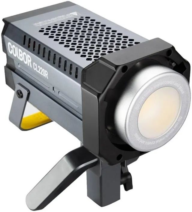 CL220R Colbor Iluminador Led Cob 220W RGB p/ complemento de esúdio, câmera, cenário e foto - Foto 2