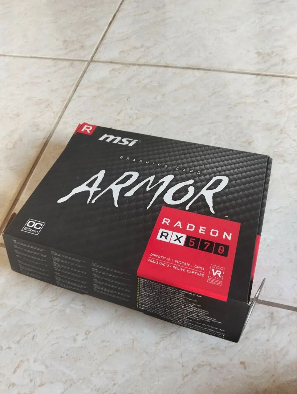 RX 570 DDR5 (Aceito trocas) com defeito - Foto 3