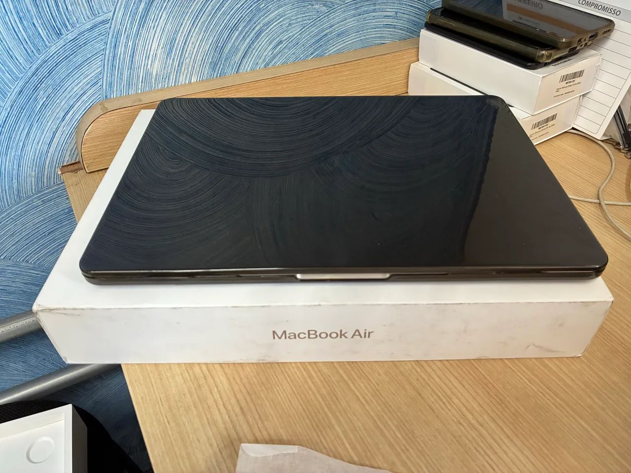 MacBook Air M3 13? 16GB RAM 256GB SSD - + Acessórios Completo Capa