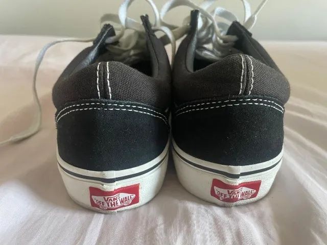 tênis vans old skool preto 38 - Foto 4