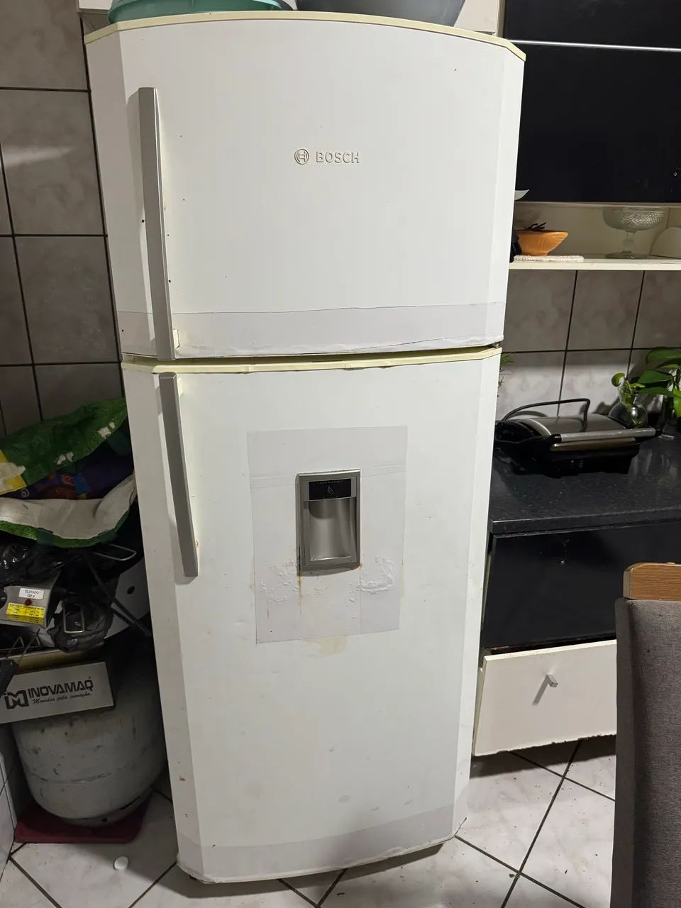 Geladeira Bosch usada, funcionando normalmente. - Foto 5