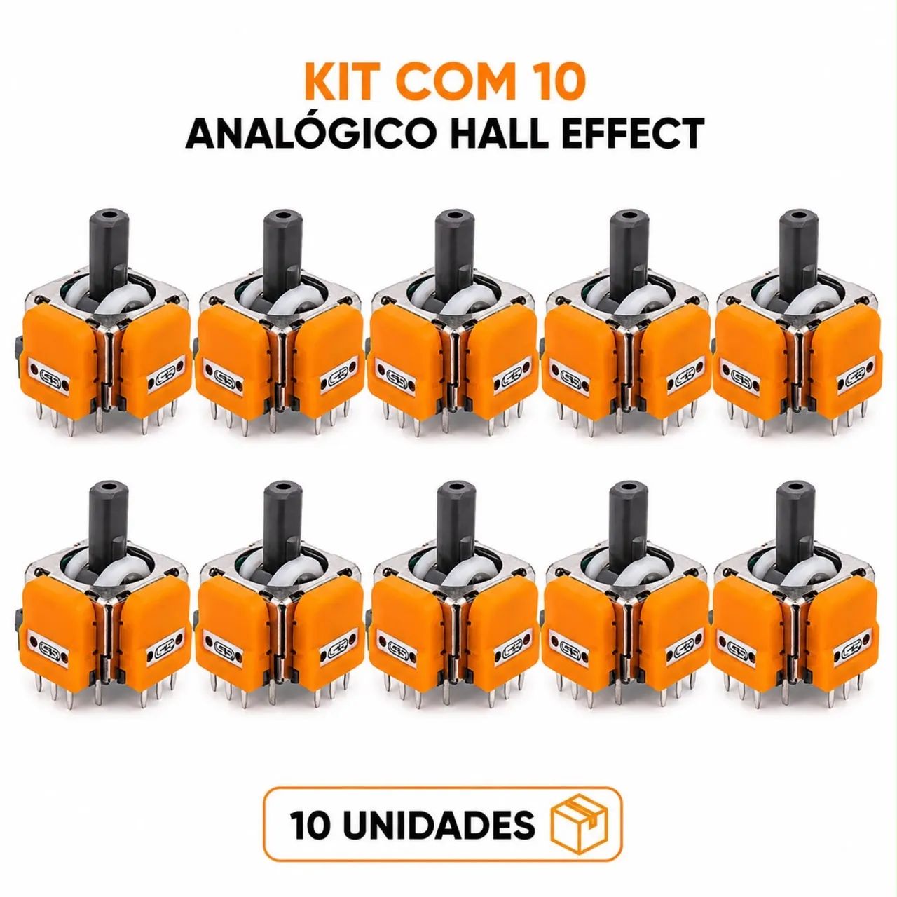 Kit 10 Analógicos hall effect ps5