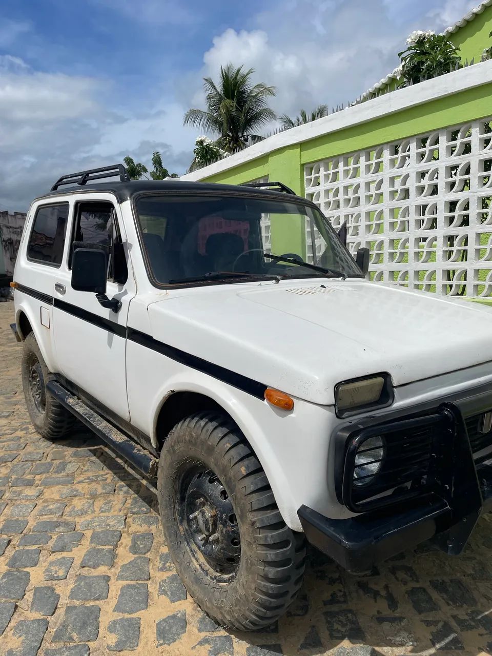 Vendo ou troco tudo ( Trator, grade e o Lada Niva.) por caminhonete  - Foto 5