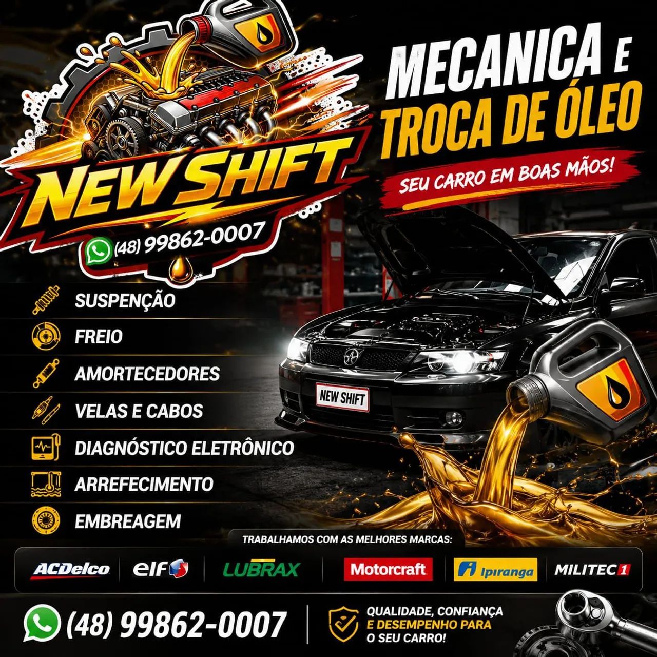 Mecânica e troca de óleo 