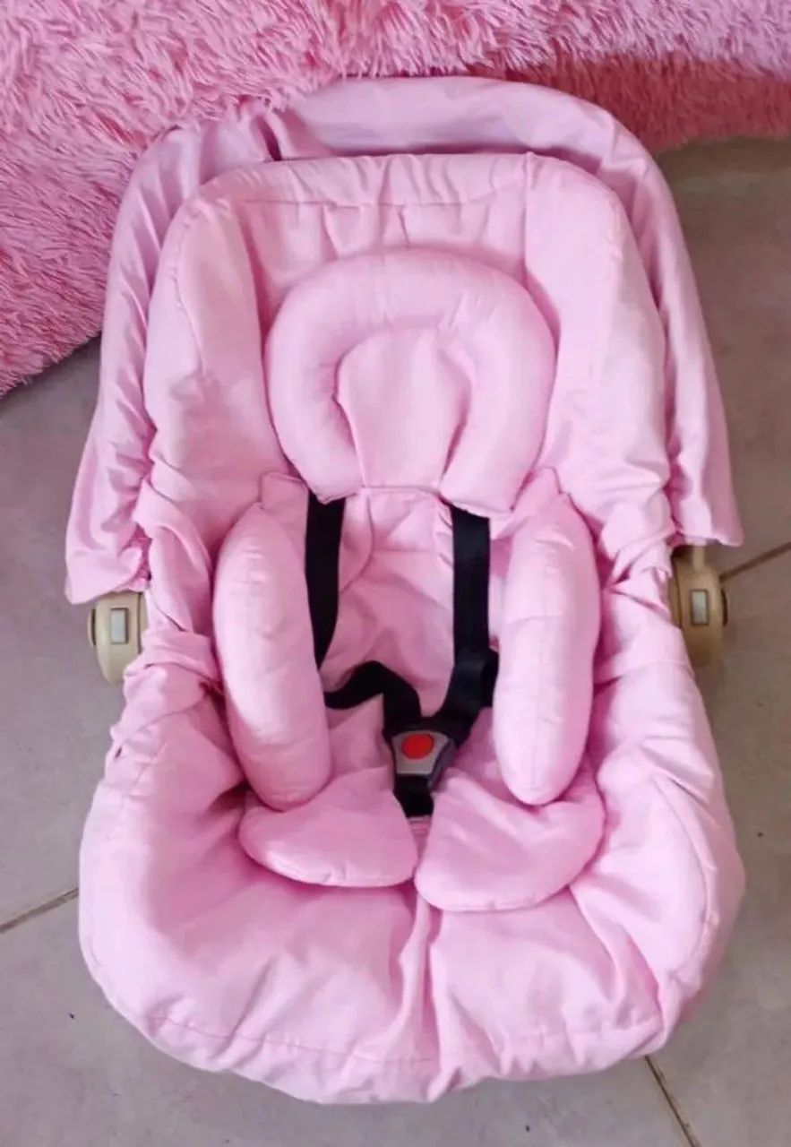Carrinho de bebê e bebê conforto  - Foto 3