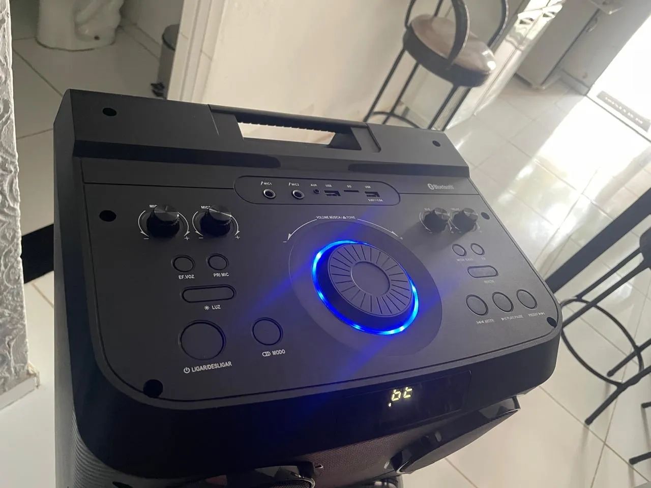 Caixa De Som Torre Double 12 Pol 2300w Bluetooth Pulse - SP508 - Foto 3
