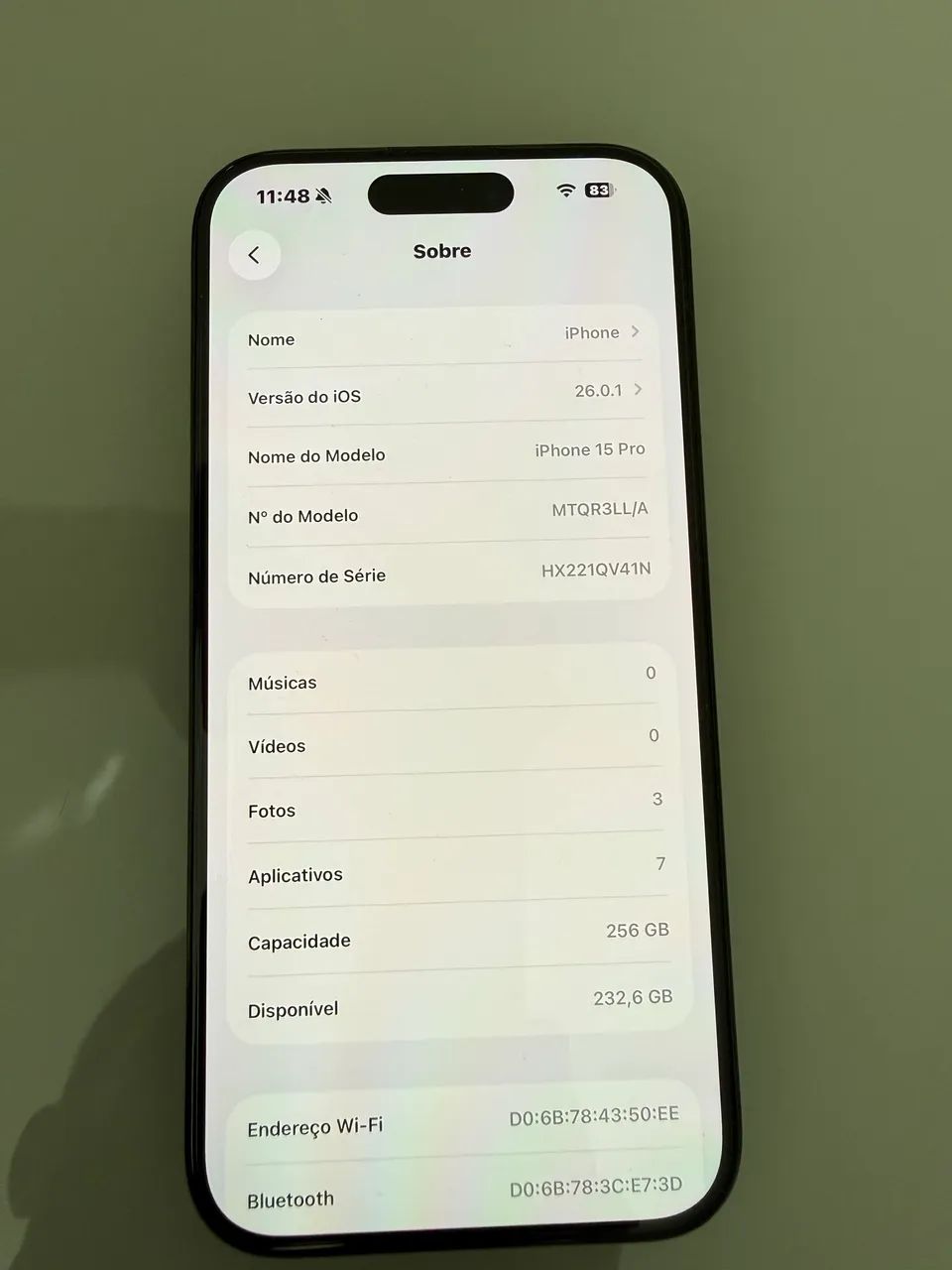 iPhone 15 Pro 256gb americano - Foto 5