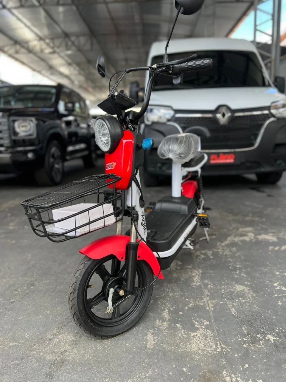 Moto Eletrica Scooter ágil bateria removível não precisa de CNH !  - Foto 6