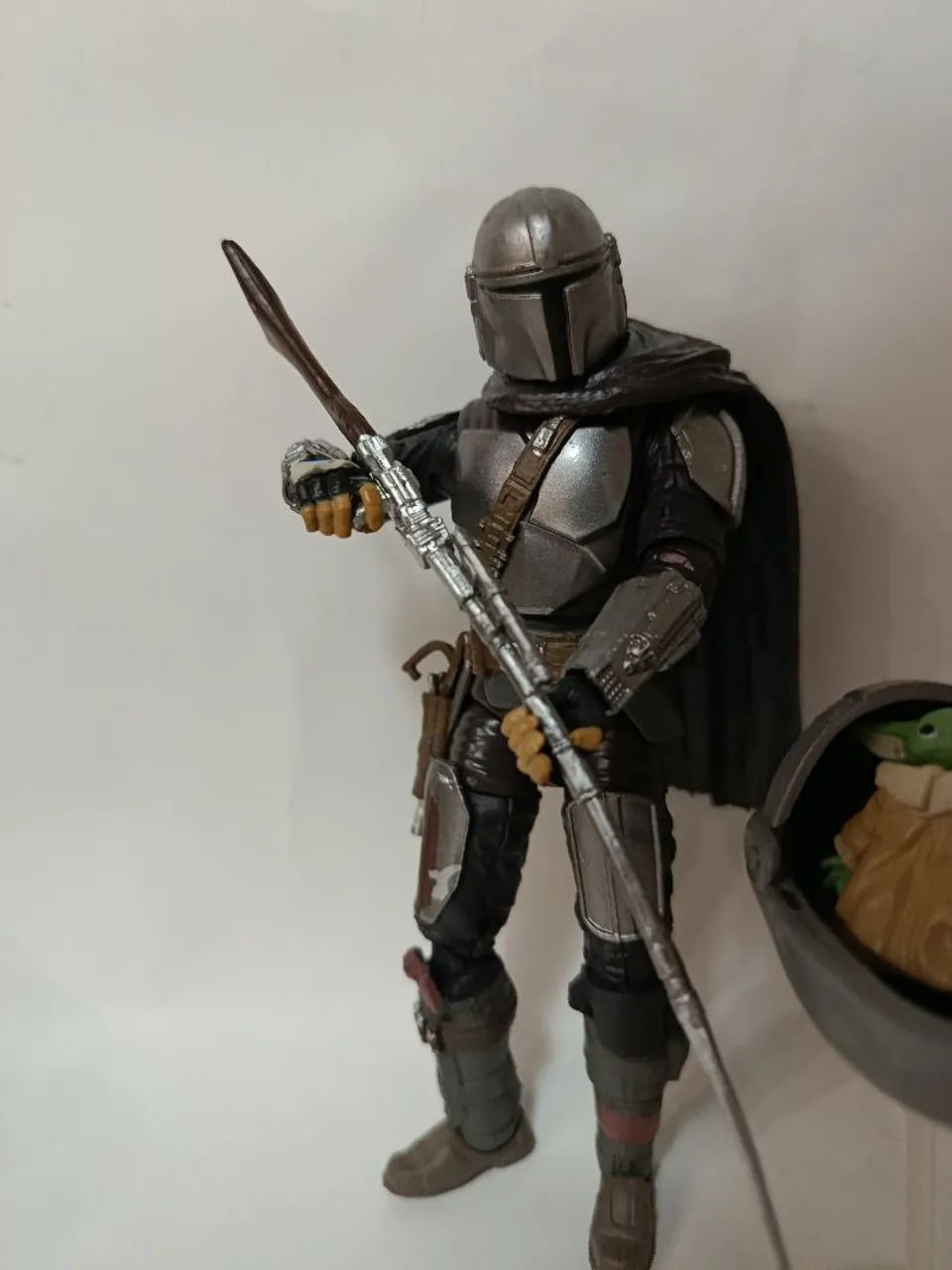 Action Figure Star Wars Mandaloriano e Grogu 6 polegadas~15cm  436555520410931201
