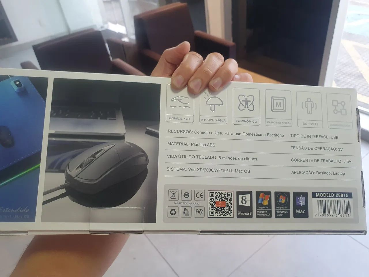 Teclado com fio para computadores - Foto 2
