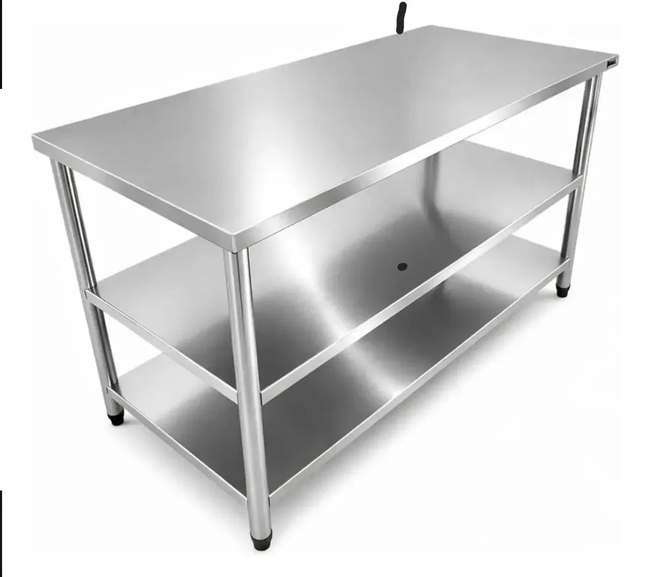 Mesa bancada 100% inox