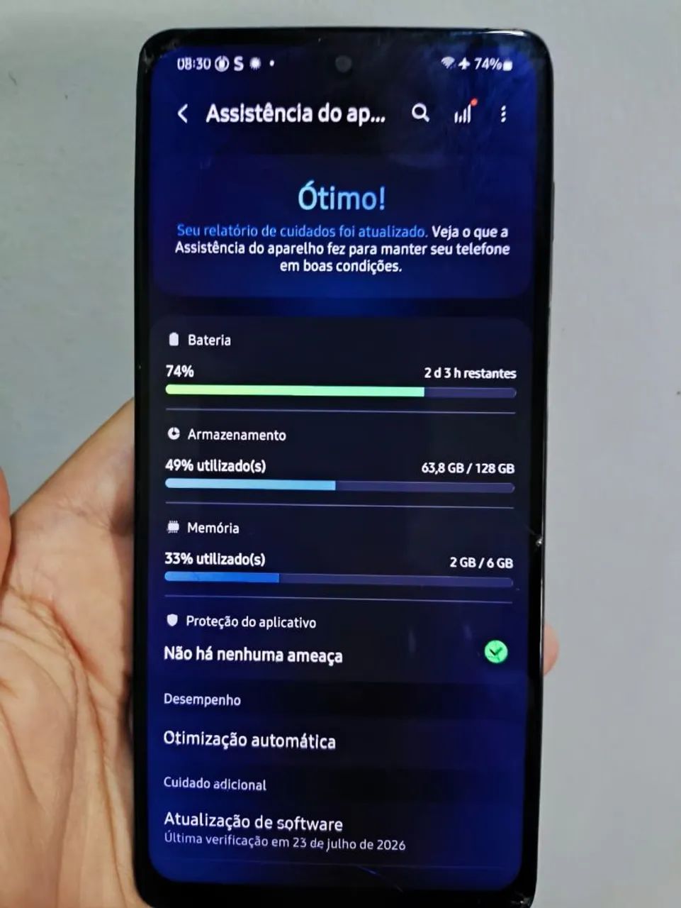 ? Samsung Galaxy A71? PARA RETIRADA DE PEÇAS ? - Foto 2