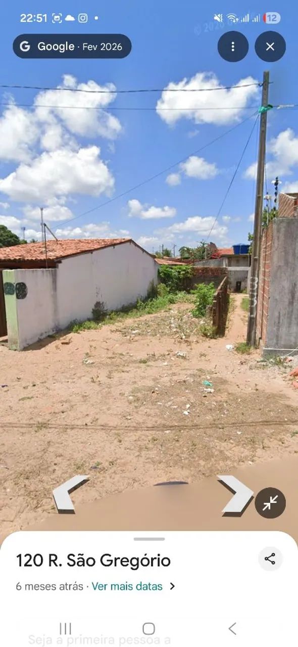 Vendo um terreno
