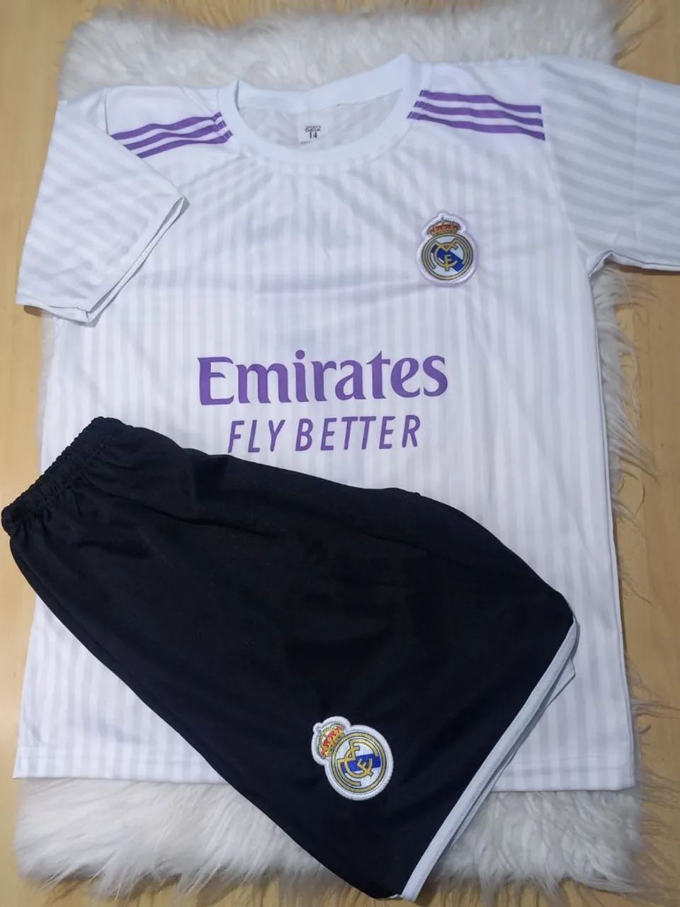 Conjunto Infantil do Real Madrid  - Foto 4