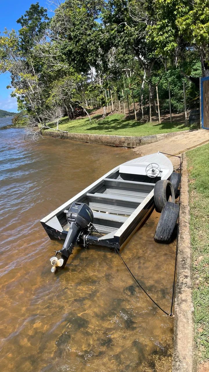 Barco Lancha Alumínio 