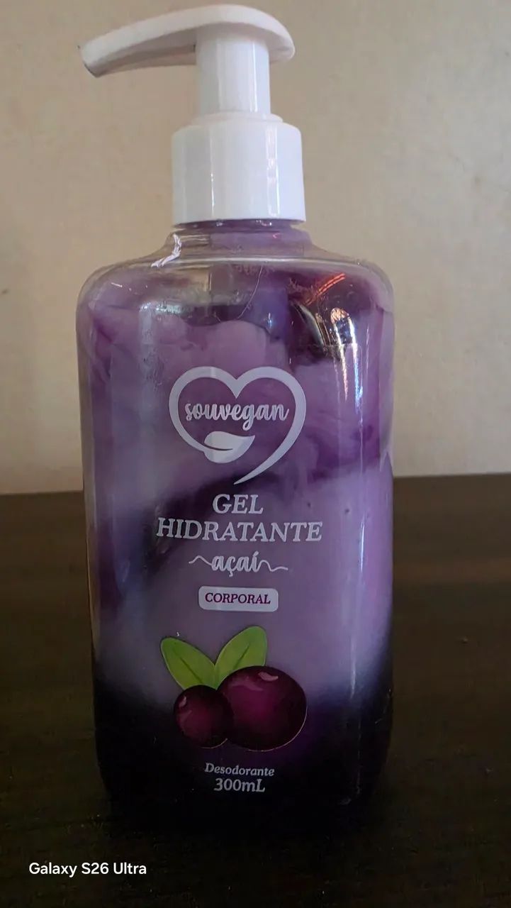 Kit com 3 gel hidrante: Maracujá,  açaí e frutas vermelhas - Foto 3