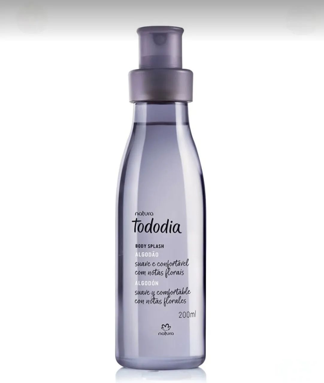 Body Splash Natura Tododia Algodão 200ml 