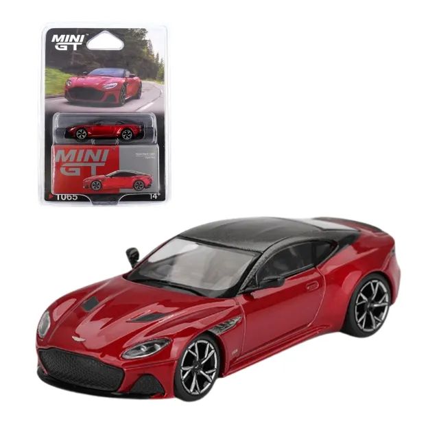 MINI GT 1065 - Aston Martin DBS Hyper Red miniatura 1/64 diecast