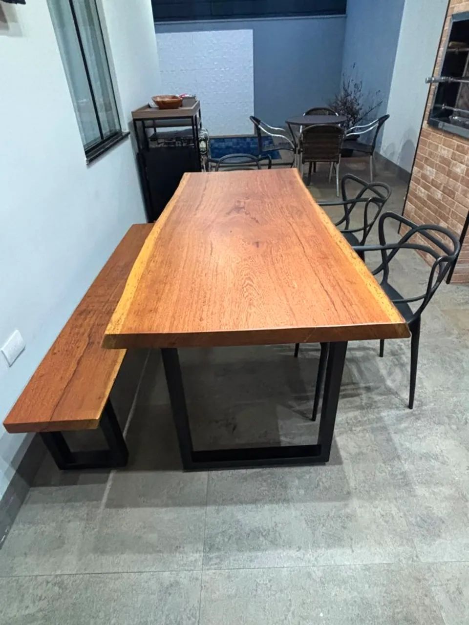Mesa em Madeira Area Externa - Foto 3