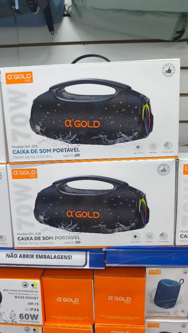 Caixa bluetooth 70 watts 