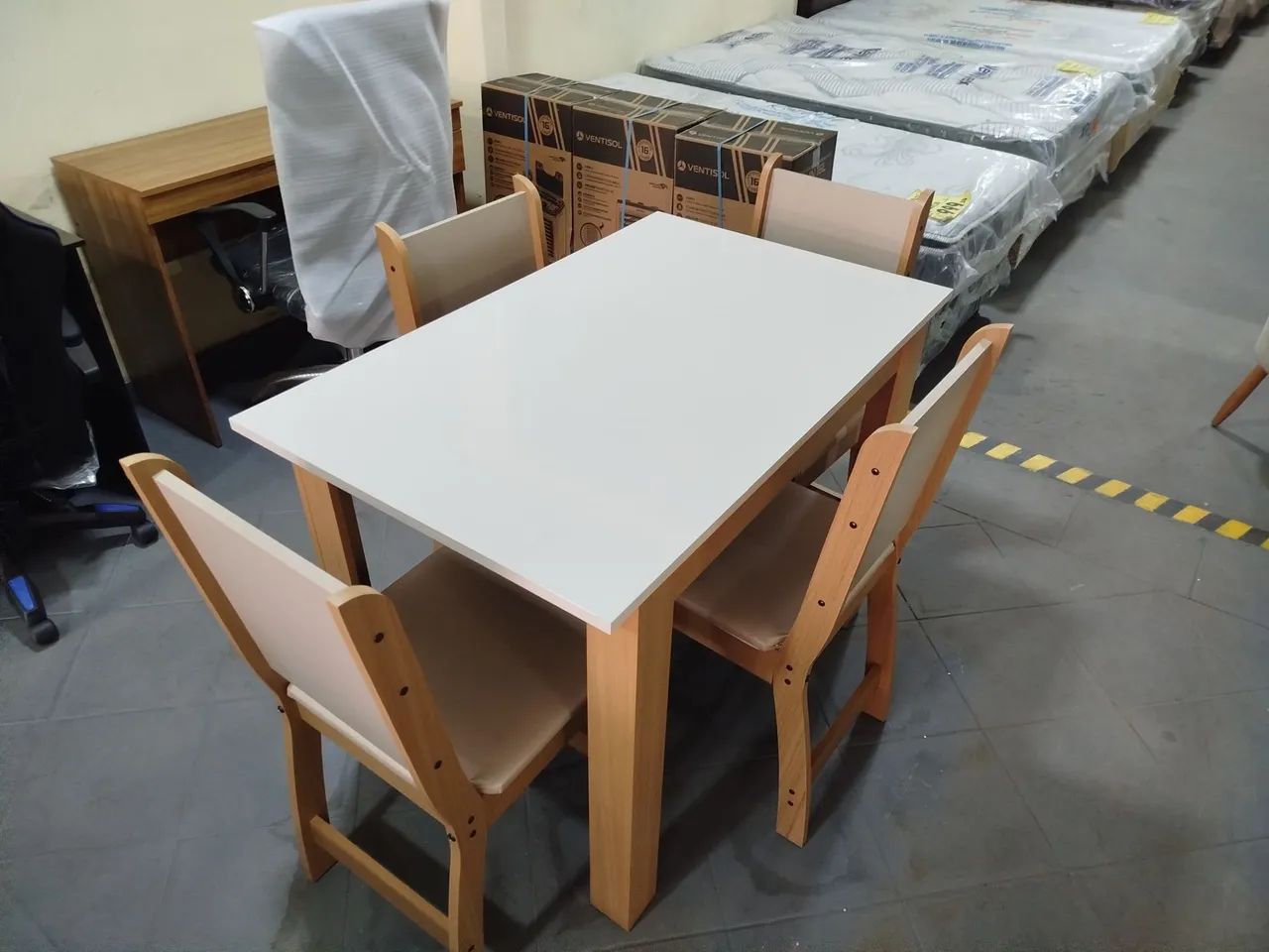 Mesa Nova 1,10 Comprimento 100 % MDF Entrega Grátis  - Foto 3