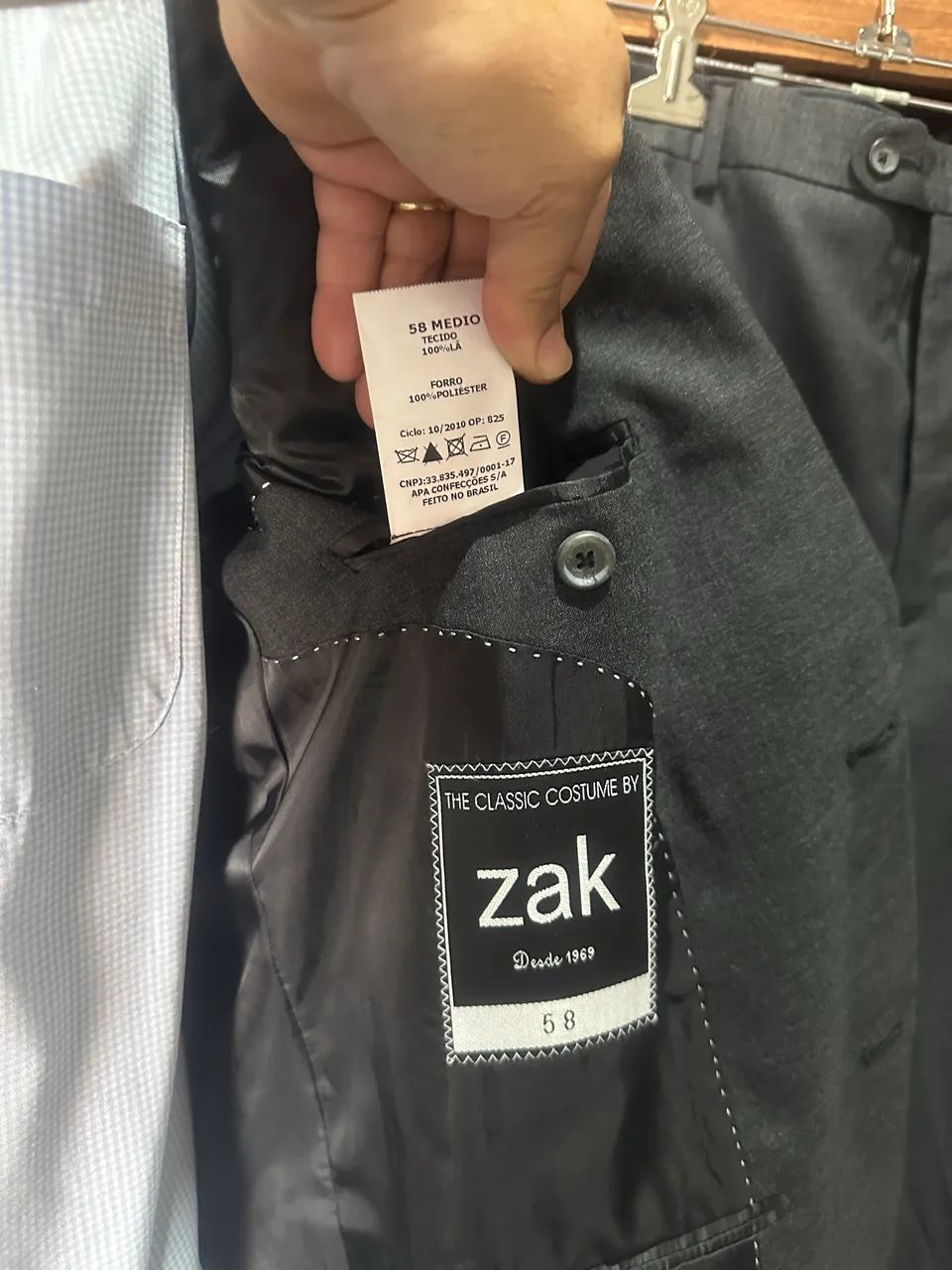 Terno masculino zak T58 - Foto 5