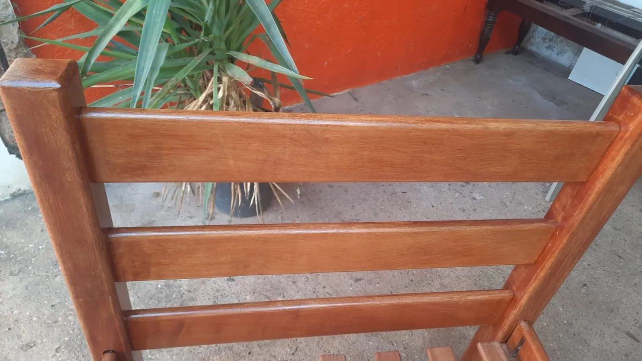 Cama solteiro de madeira  - Foto 2