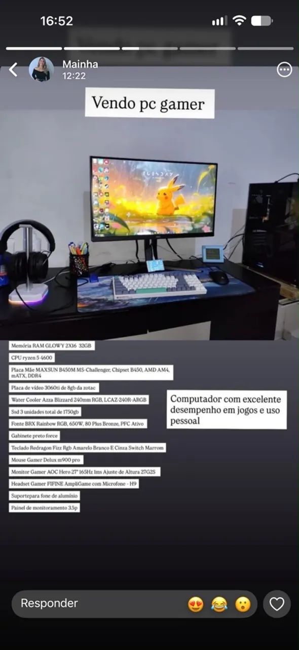 Pc gamer completo 