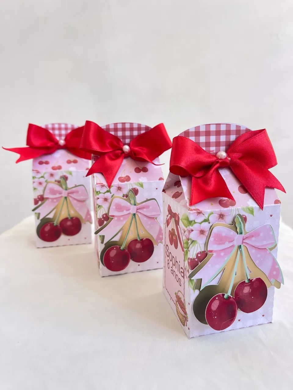Caixinhas personalizadas Milk e cone